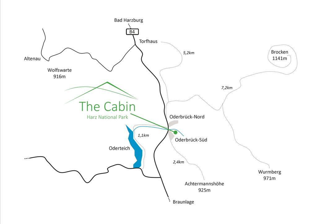 The Cabin - Harz National Park Sankt Andreasberg Bagian luar foto